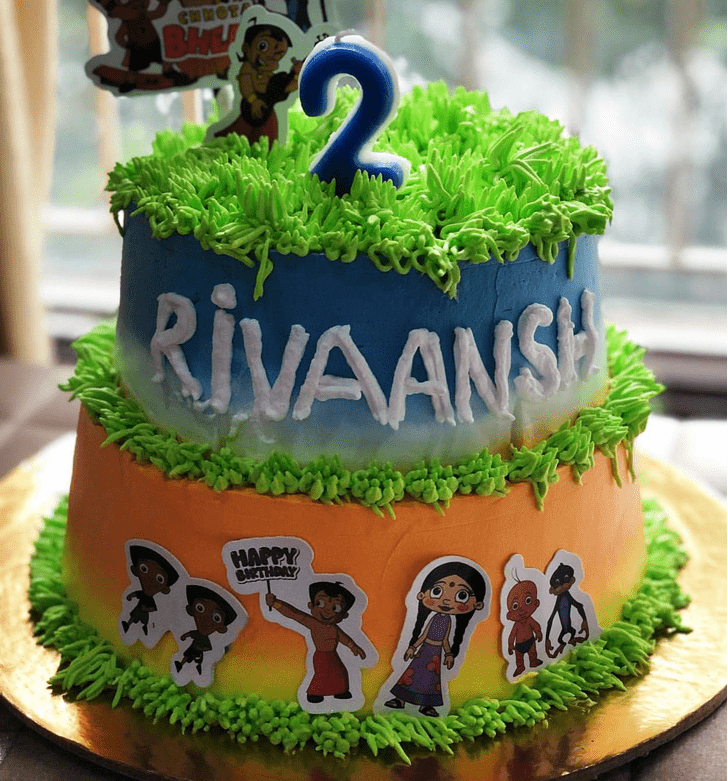 Dazzling Chhotta Bheem Cake