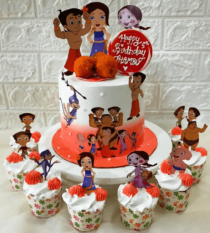 Ideal Chhotta Bheem Cake