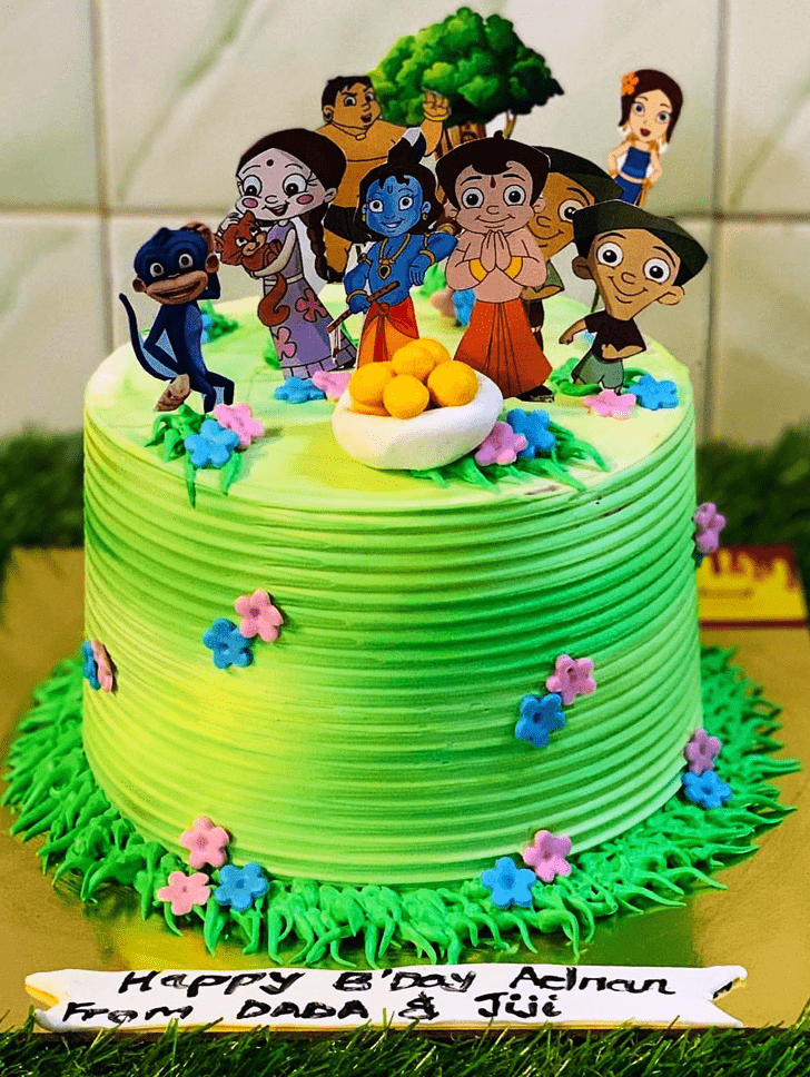 Magnetic Chhotta Bheem Cake