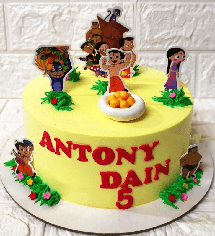 Pleasing Chhotta Bheem Cake