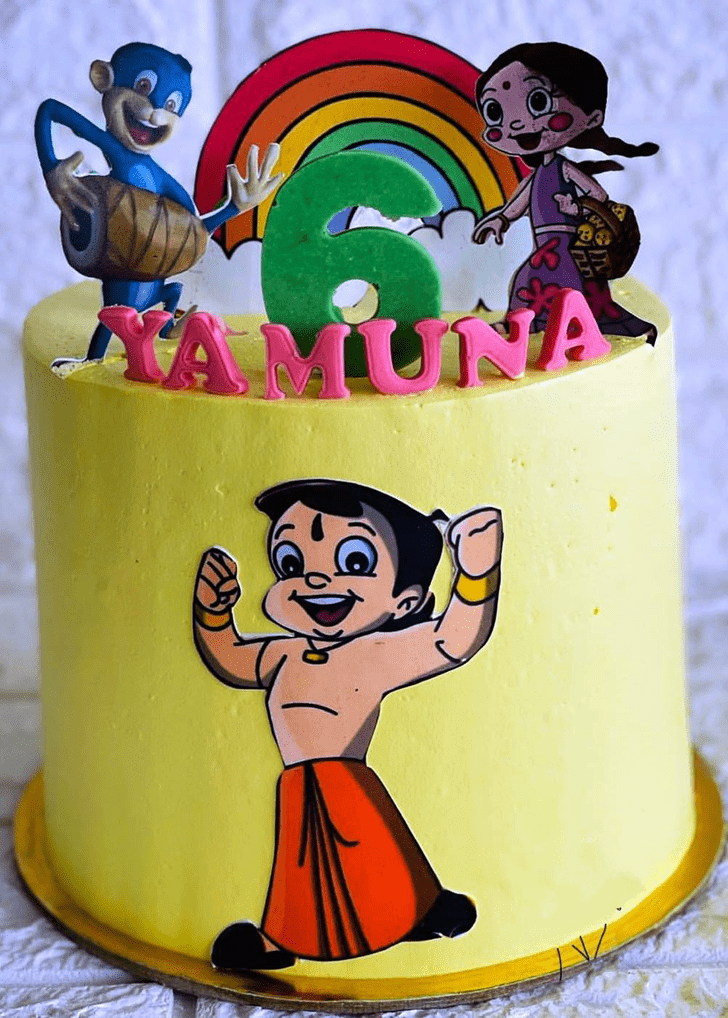 Pretty Chhotta Bheem Cake