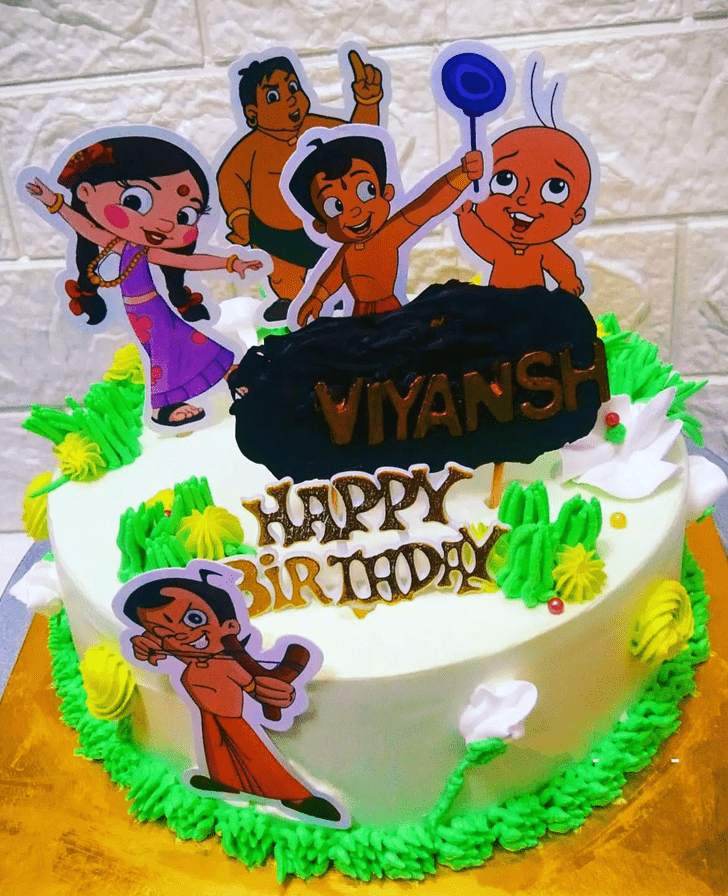 Refined Chhotta Bheem Cake