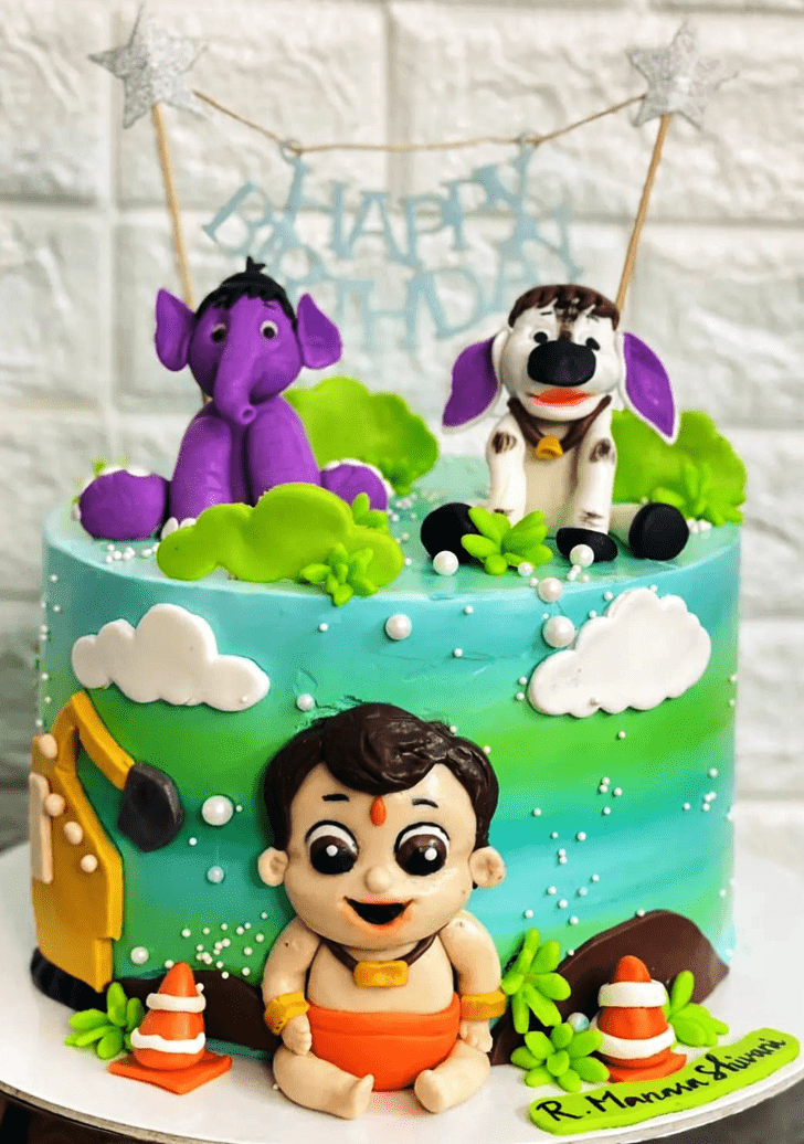 Resplendent Chhotta Bheem Cake