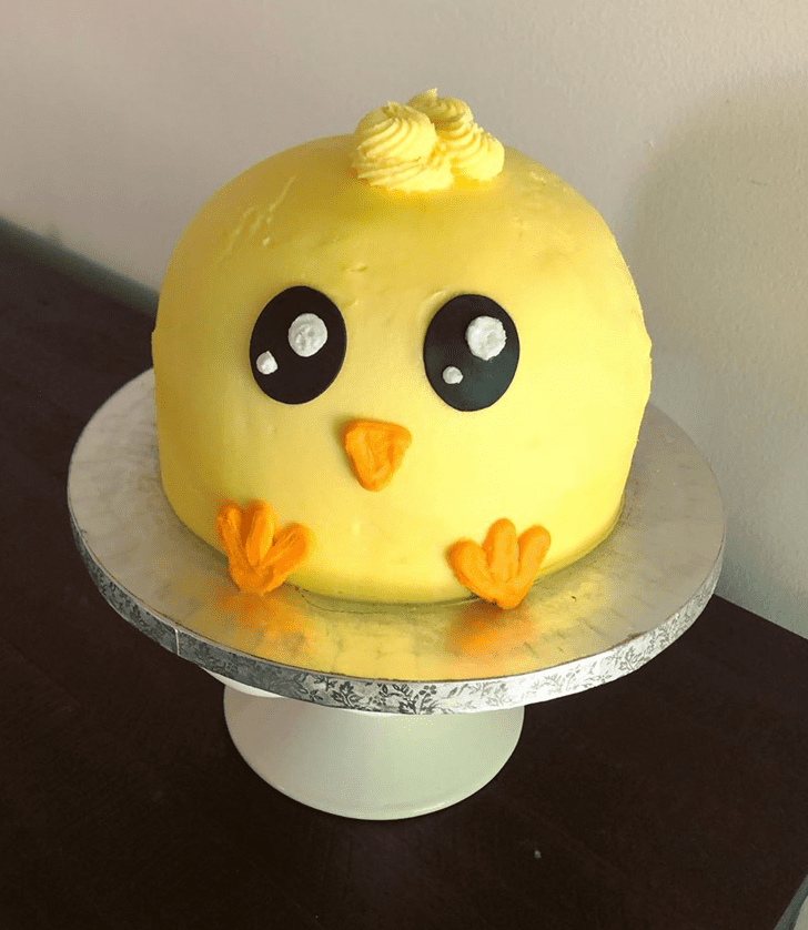 Alluring Chick Cake