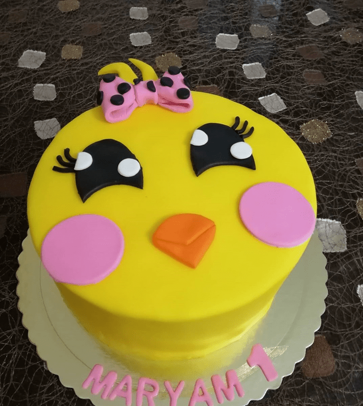 Angelic Chick Cake