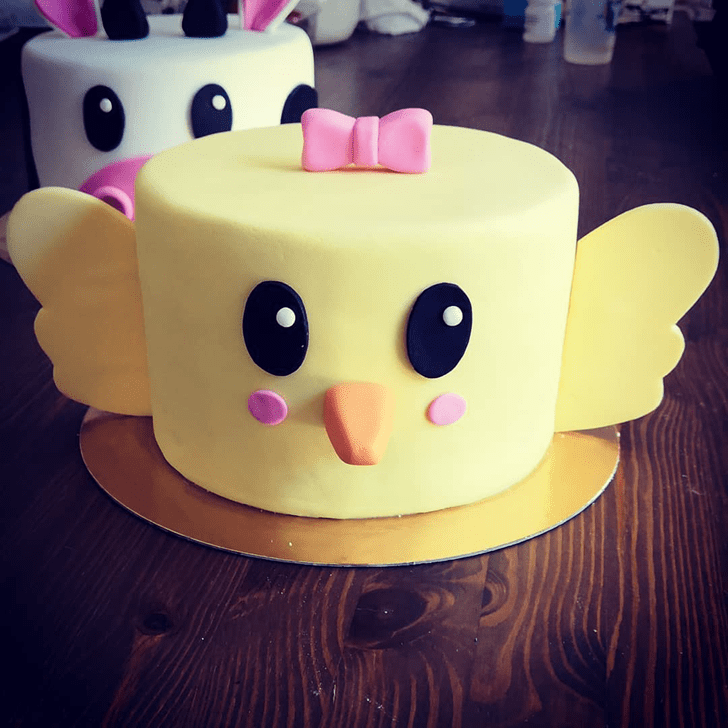 Fascinating Chick Cake