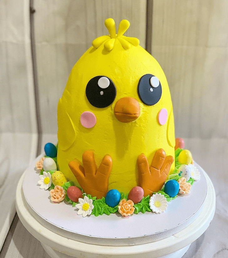 Good Looking Chick Cake