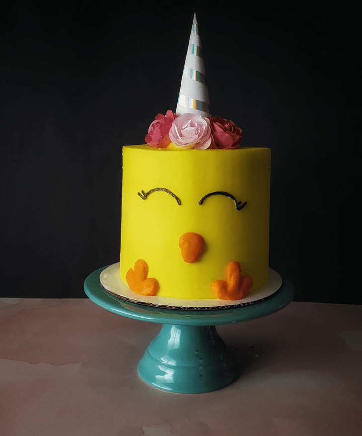 Radiant Chick Cake