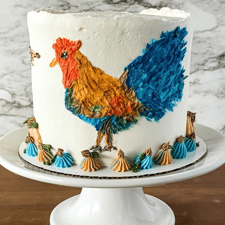 Delicate Chicken Cake