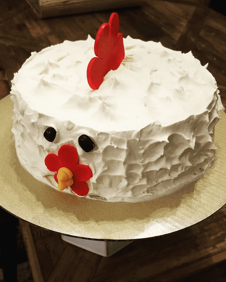 Resplendent Chicken Cake