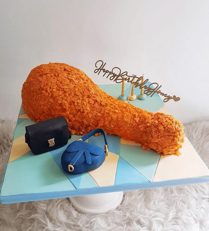 Wonderful Chicken Cake Design