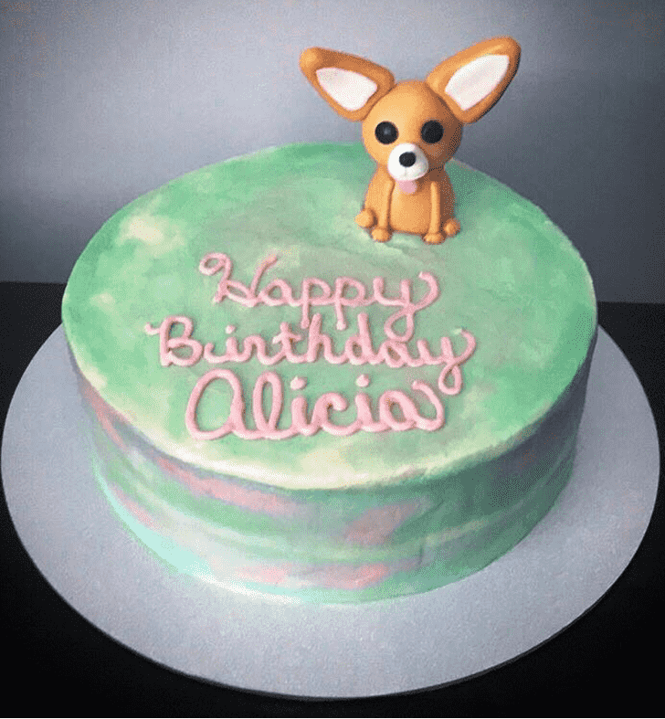 Delightful Chihuahua Cake