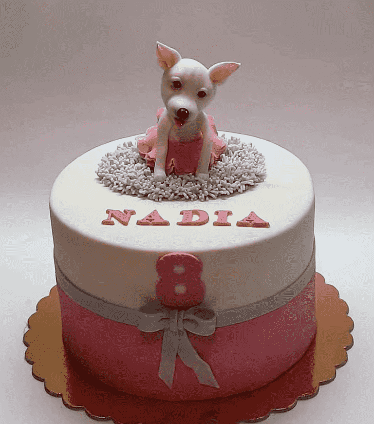 Resplendent Chihuahua Cake