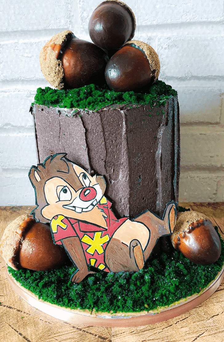 Admirable Chip and Dale Cake Design