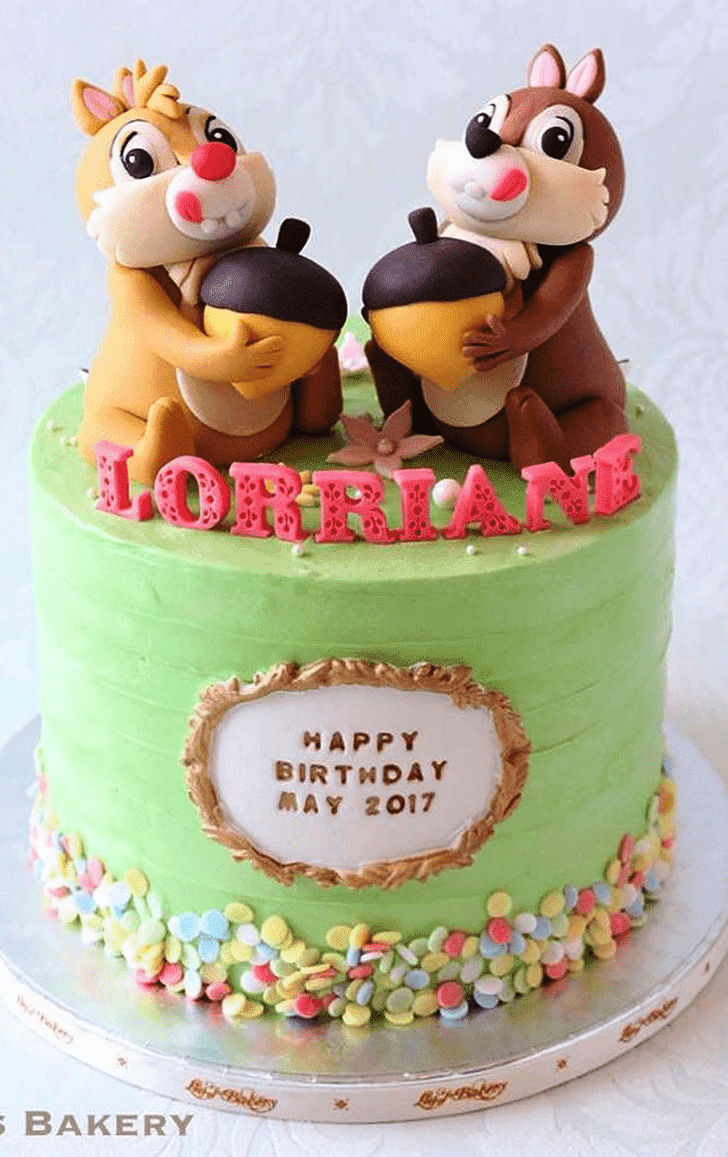 Classy Chip and Dale Cake