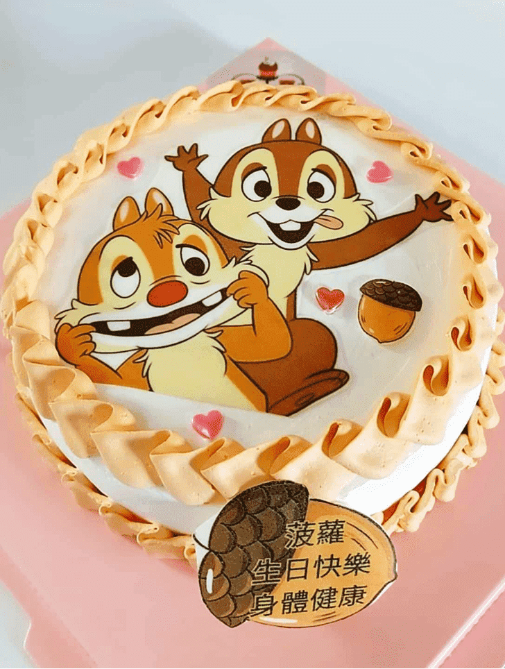 Dazzling Chip and Dale Cake