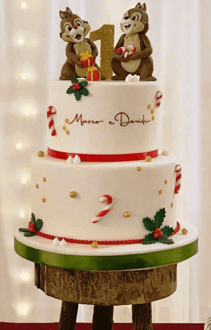 Delightful Chip and Dale Cake