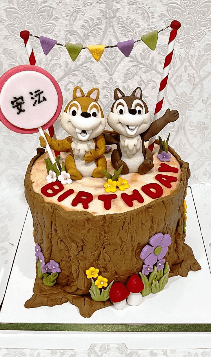 Handsome Chip and Dale Cake