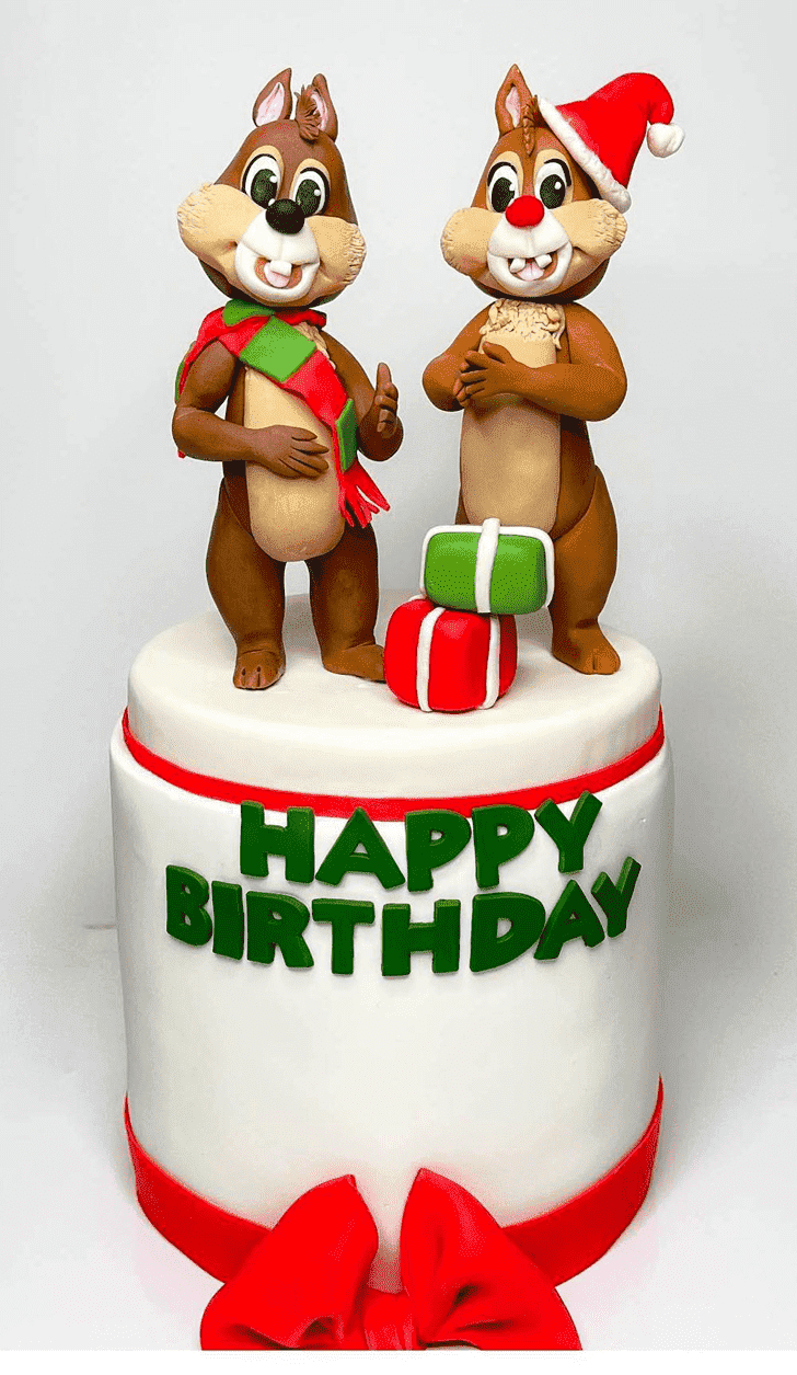 Marvelous Chip and Dale Cake