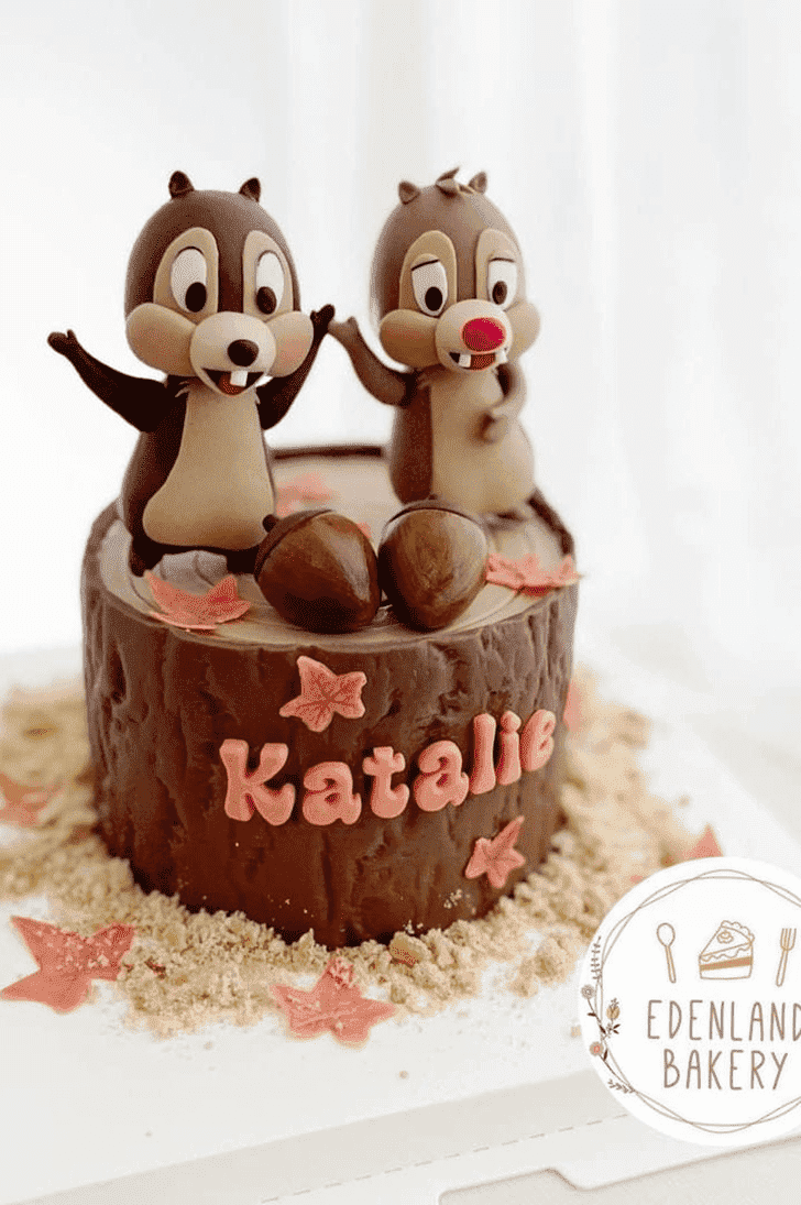 Pleasing Chip and Dale Cake
