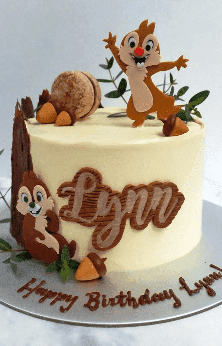 Slightly Chip and Dale Cake
