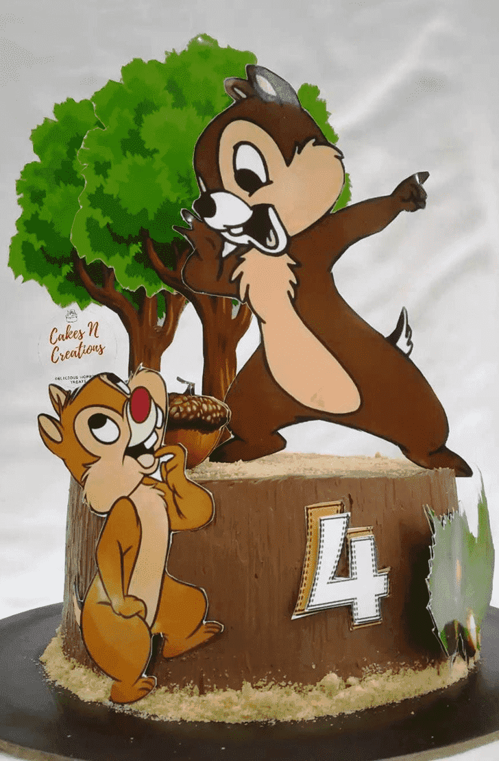 Stunning Chip and Dale Cake