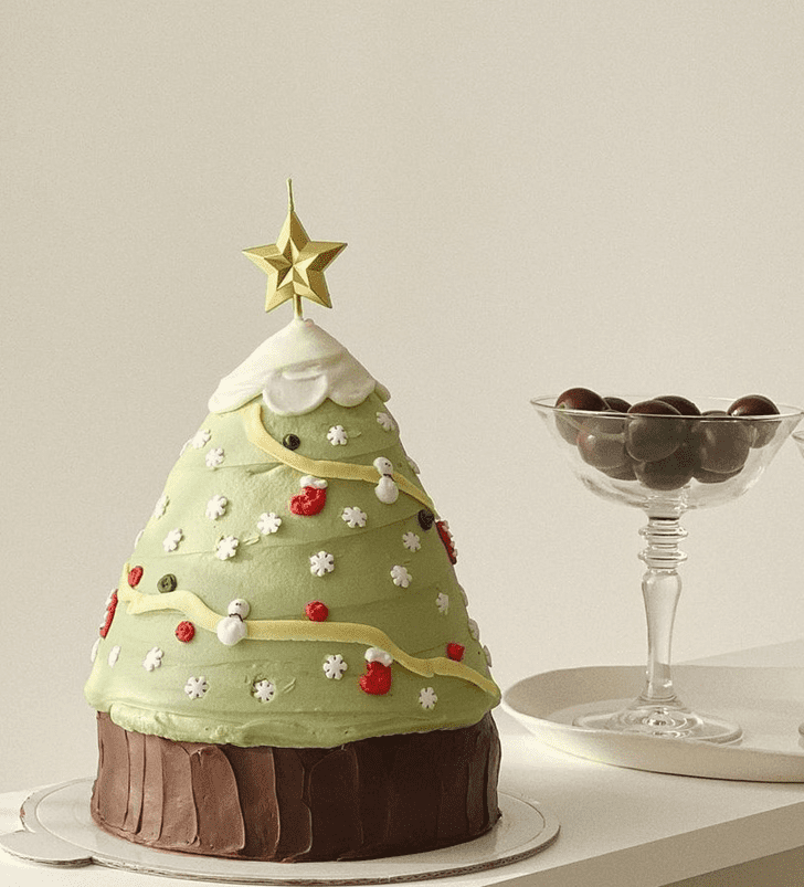 Appealing Christmas Cake
