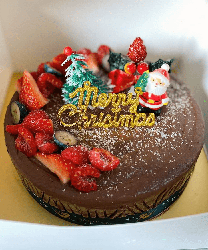 Handsome Christmas Cake
