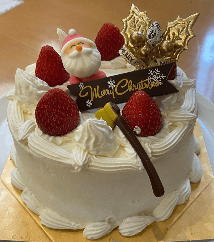 Wonderful Christmas Cake Design