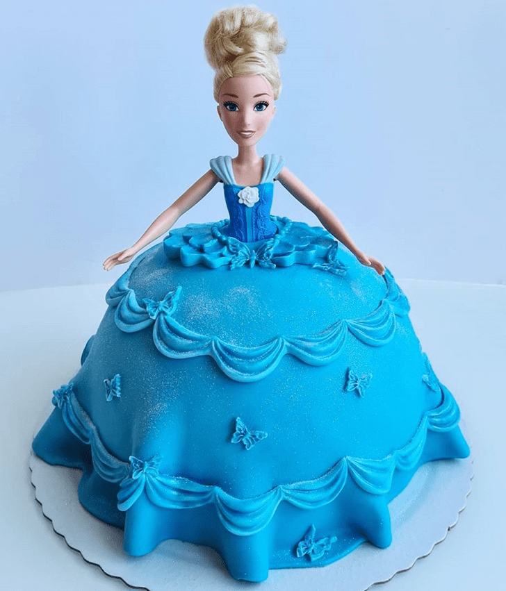 Delicate Cinderella Cake