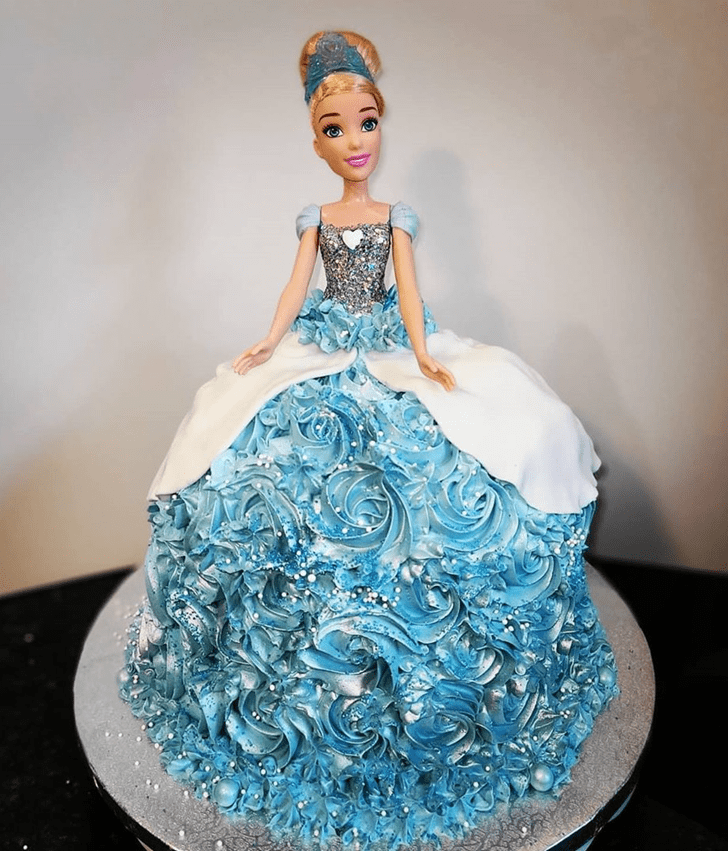 PRE-CUT Edible Disney Princess Cinderella Cake Topper Image Decoration  Icing | eBay