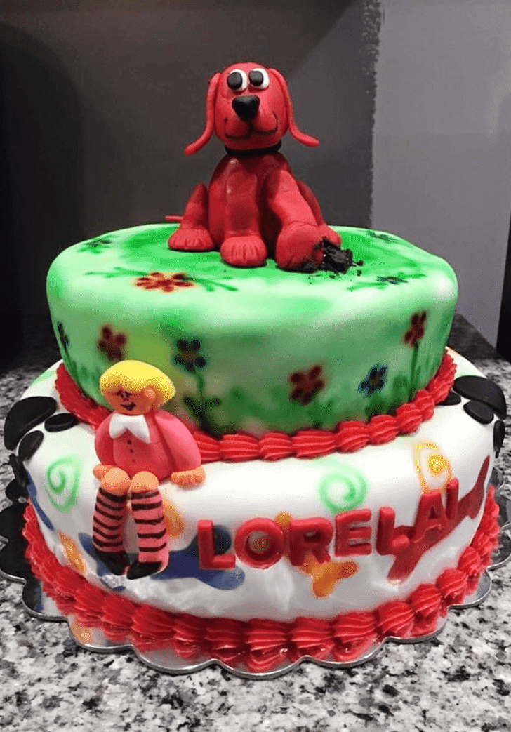 Good Looking Clifford Cake