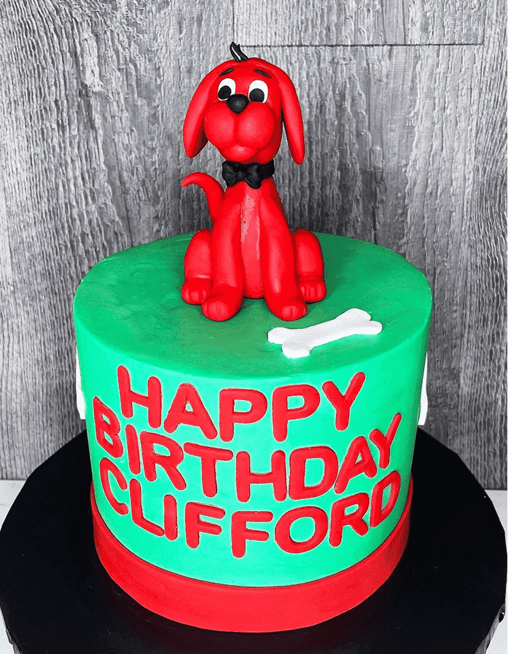 Inviting Clifford Cake