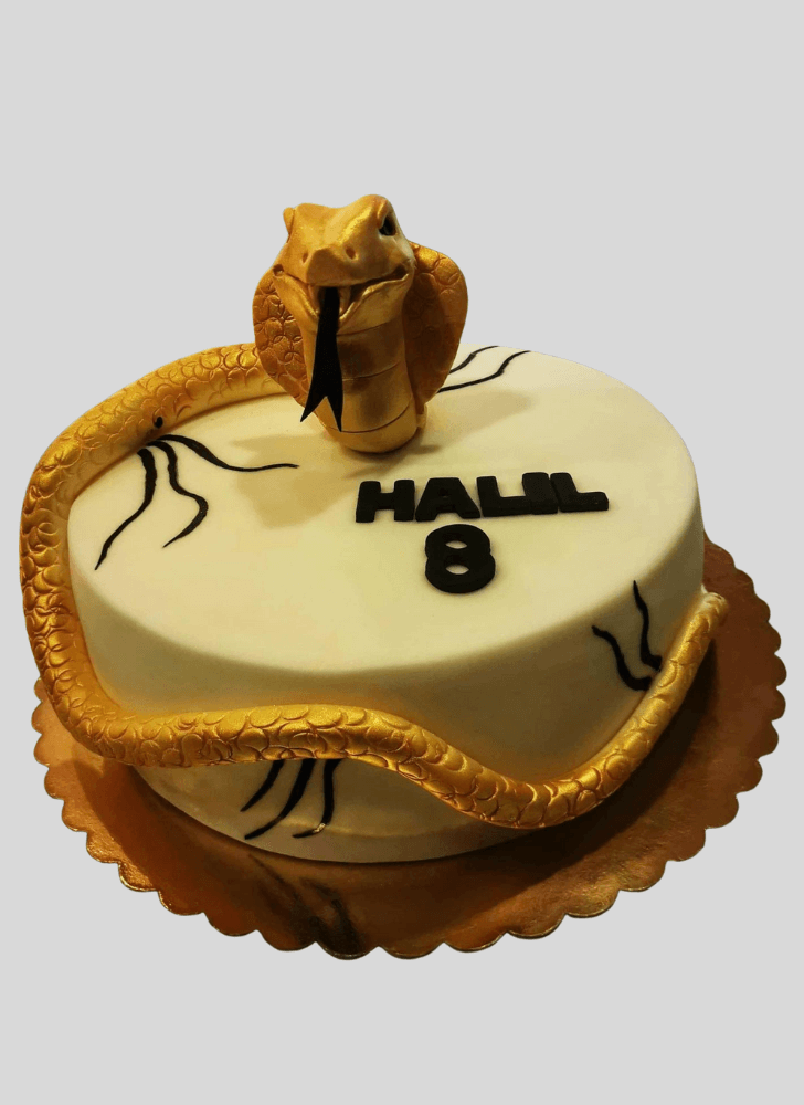 Comely Cobra Cake
