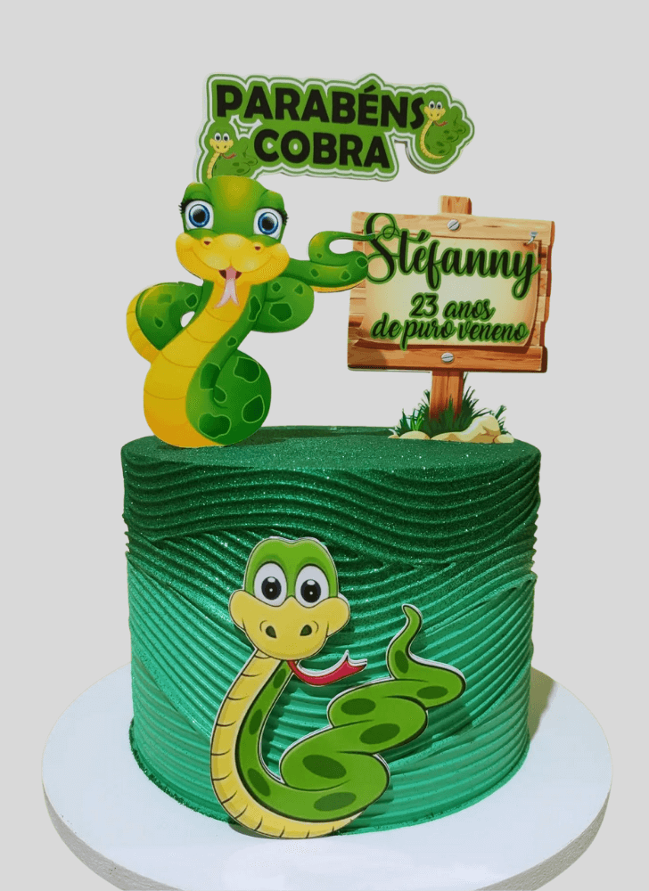 Handsome Cobra Cake