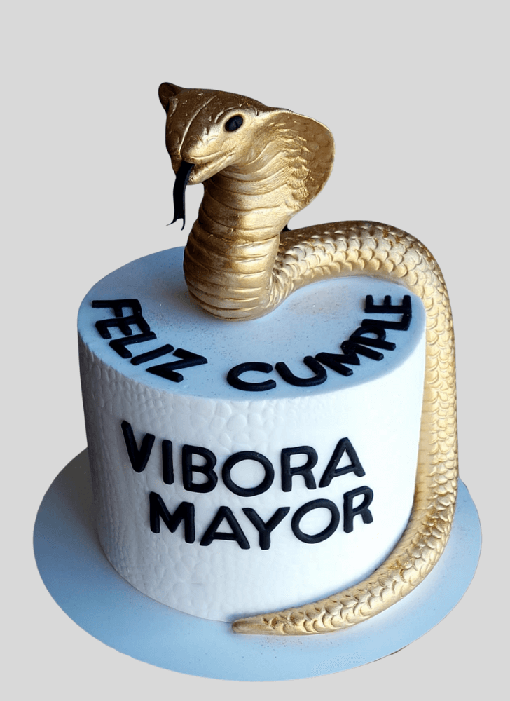 Marvelous Cobra Cake