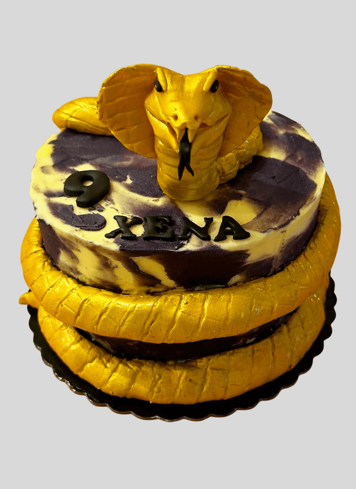 Radiant Cobra Cake