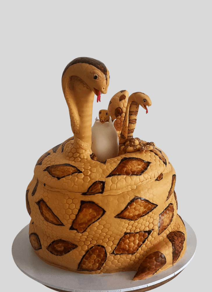 Resplendent Cobra Cake
