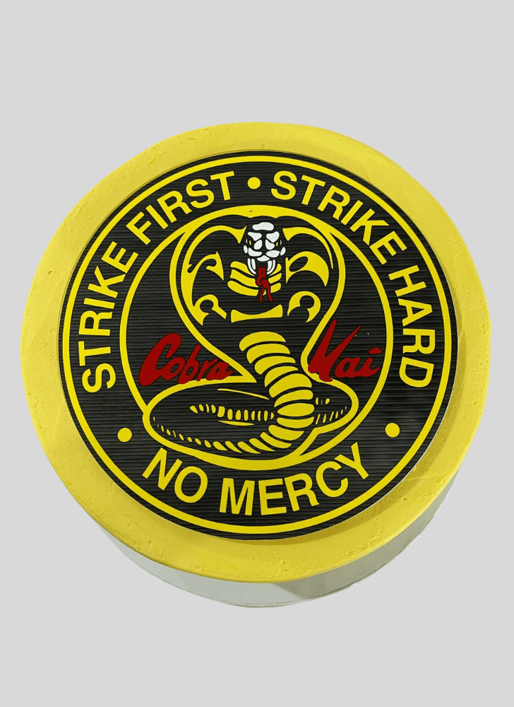 Enthralling Cobra Kai Cake