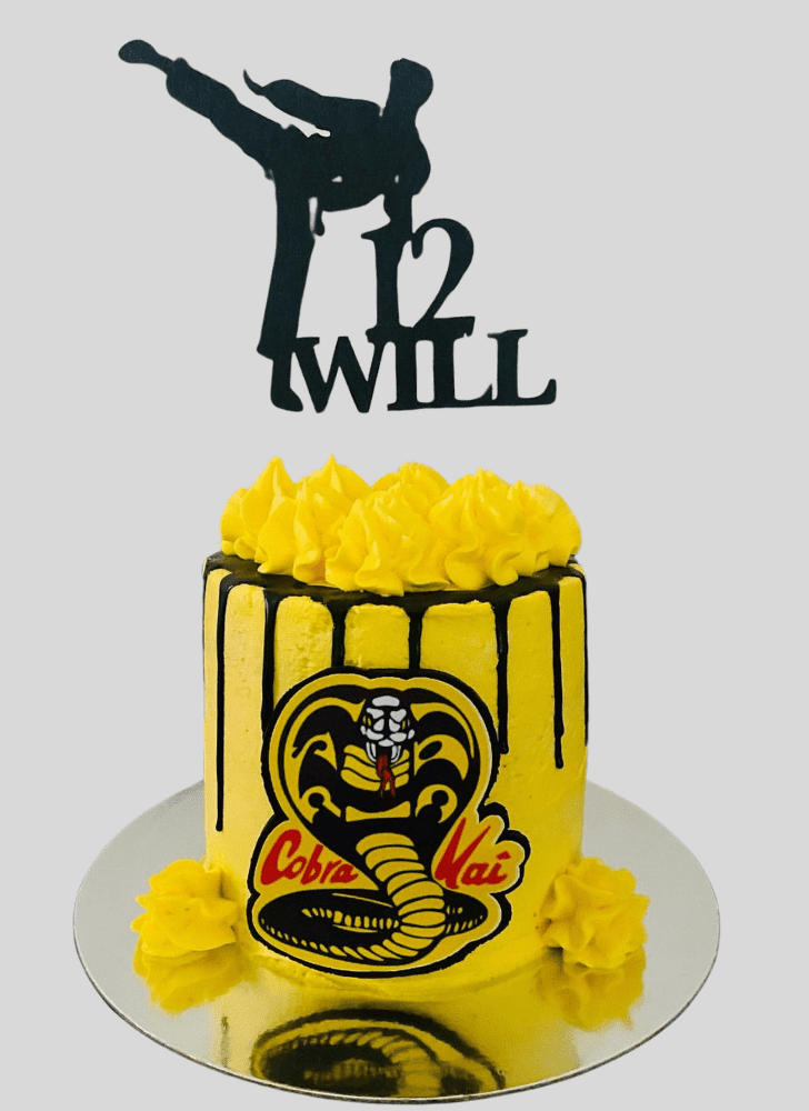 Fair Cobra Kai Cake