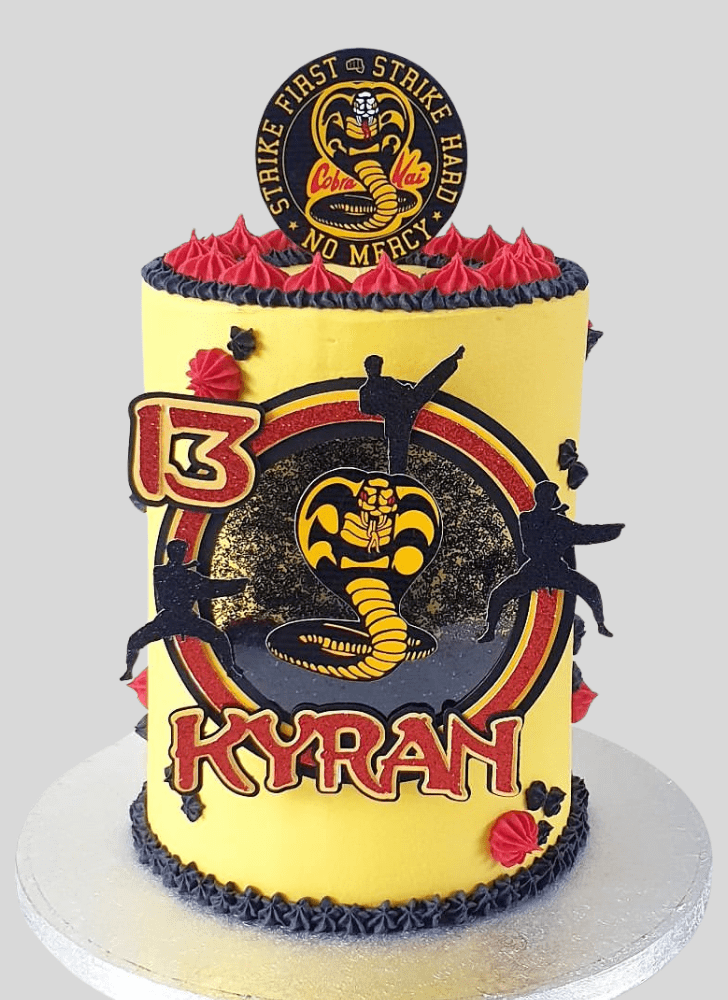 Grand Cobra Kai Cake