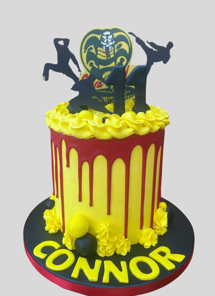 Stunning Cobra Kai Cake