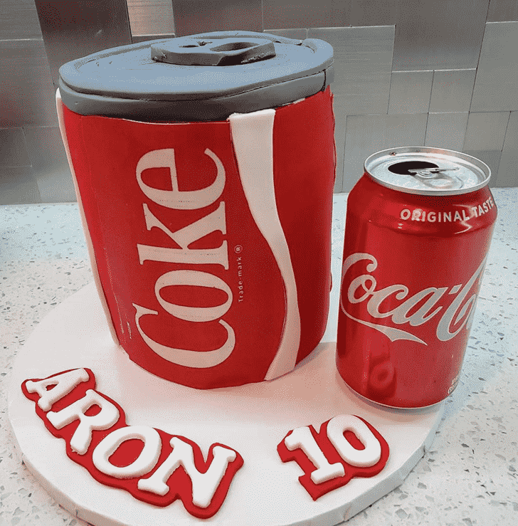 Adorable Coca-Cola Cake