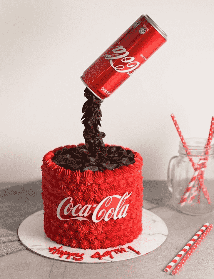 Angelic Coca-Cola Cake