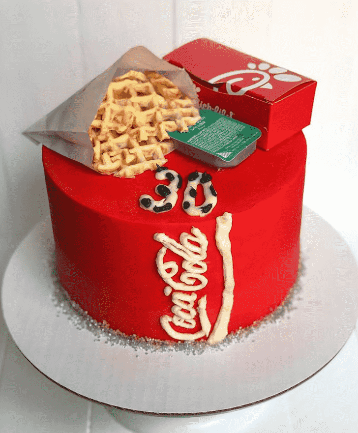 Classy Coca-Cola Cake
