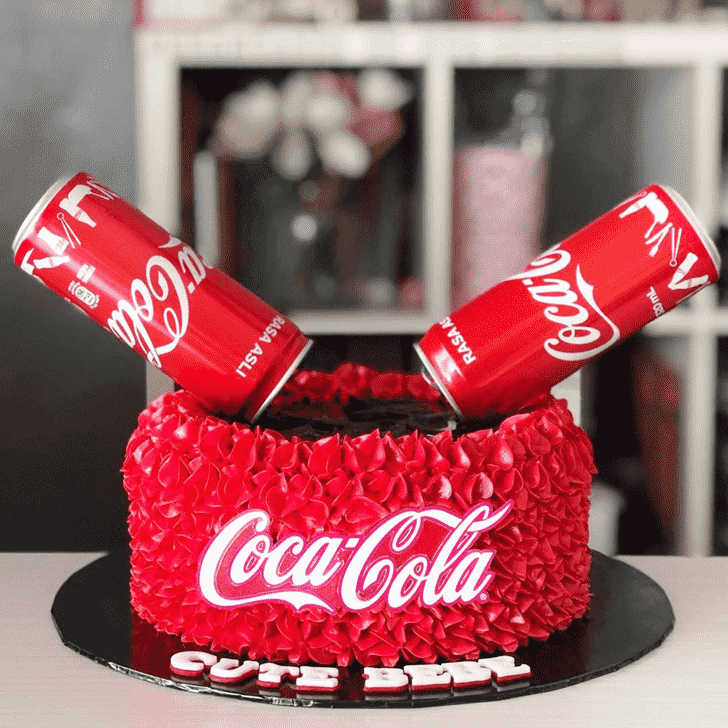 Dazzling Coca-Cola Cake