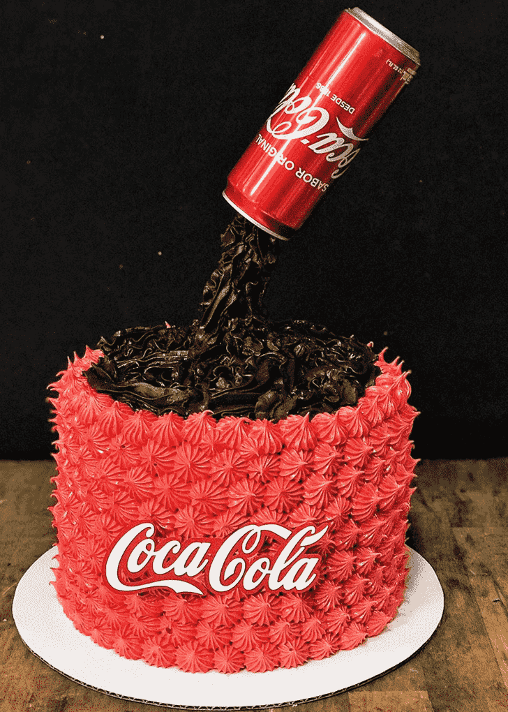 Elegant Coca-Cola Cake