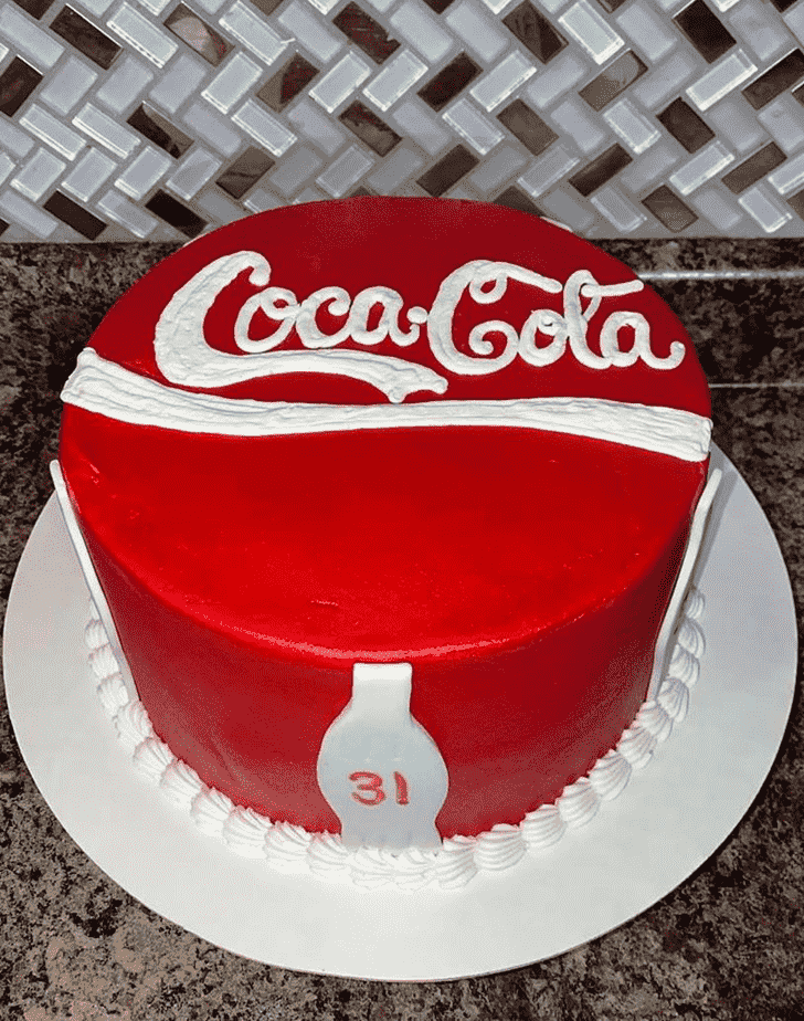 Graceful Coca-Cola Cake