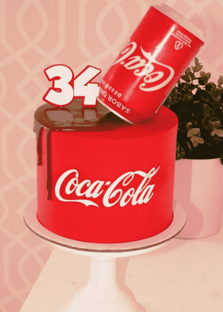 Magnetic Coca-Cola Cake