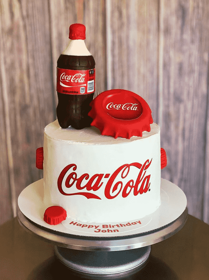 Shapely Coca-Cola Cake